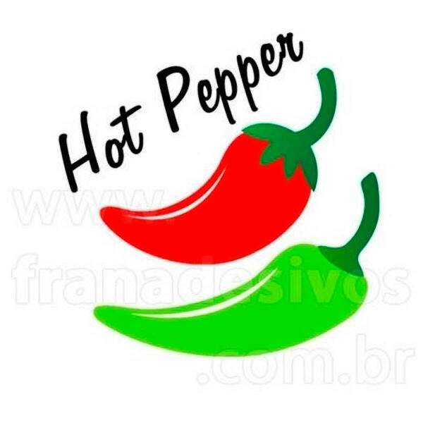 Adesivo Decorativo para Microondas Hot Pepper