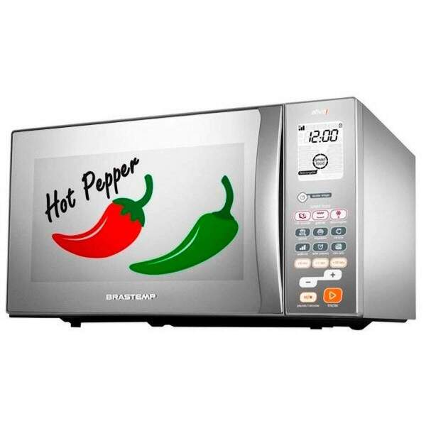 Adesivo Decorativo para Microondas Hot Pepper