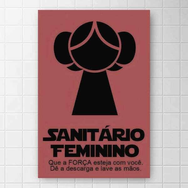 Placa Banheiro 030