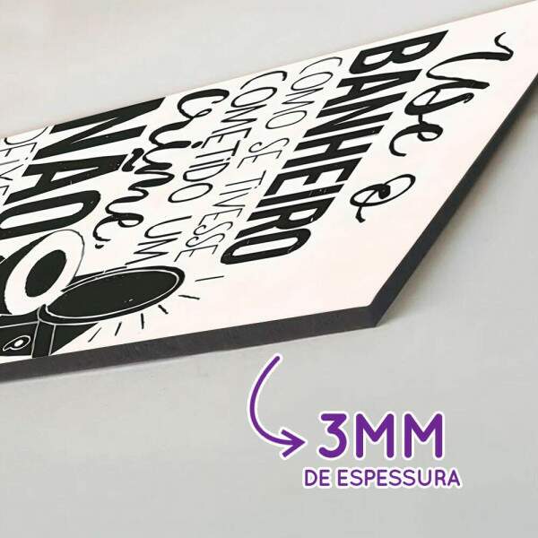 Placa Banheiro 031