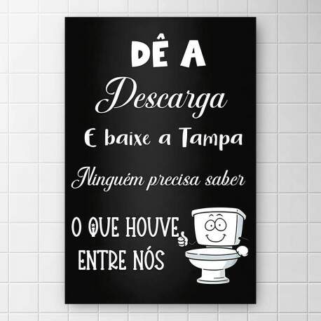 Placa Banheiro 063