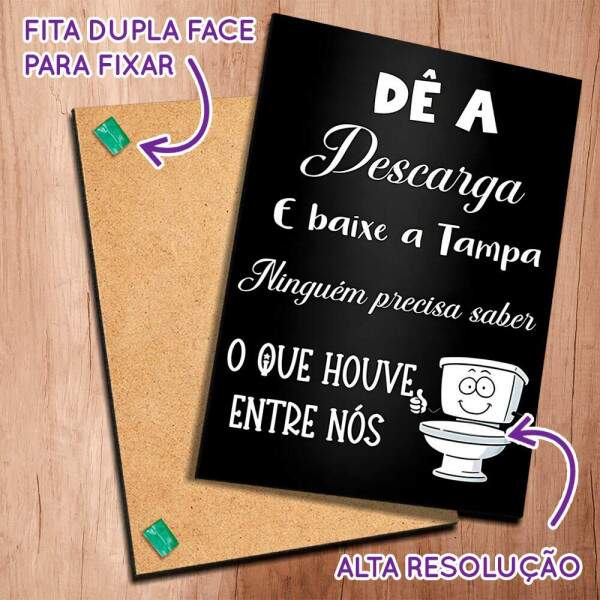 Placa Banheiro 063