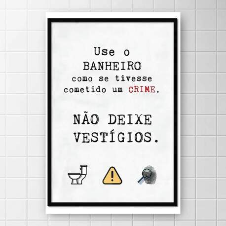 Placa Banheiro 079