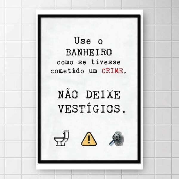 Placa Banheiro 079