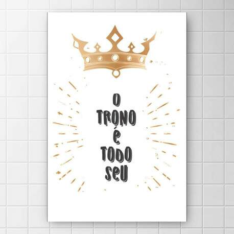 Placa Banheiro 090