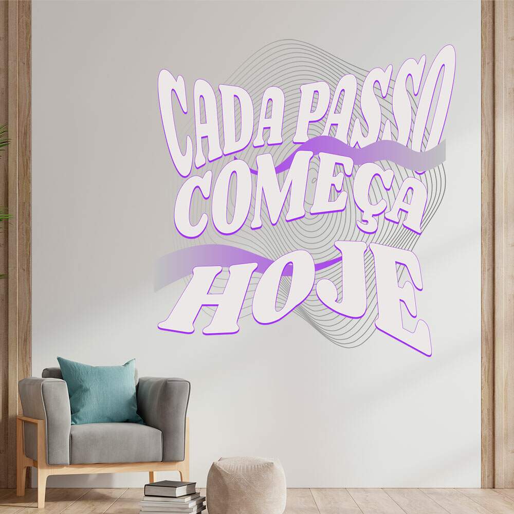 Adesivo de Parede Motivacionais - 57