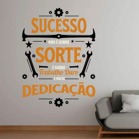 Adesivo de Parede Motivacionais - 68