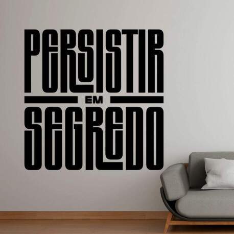 Adesivo de Parede Motivacionais - 80