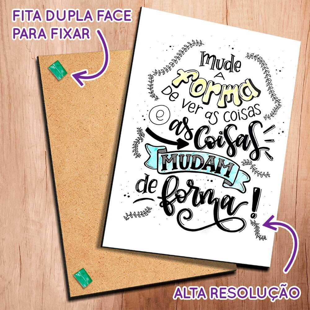 Placa motivacionais 014