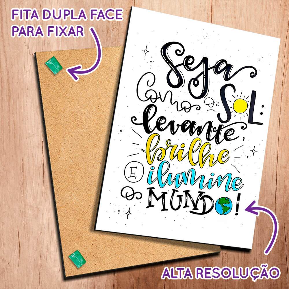 Placa motivacionais 013