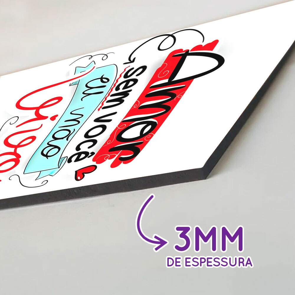 Placa romanticas 007