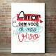 Placa romanticas 007