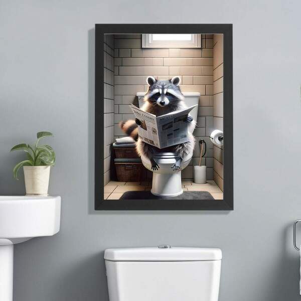 Quadro decorativo banheiro 005
