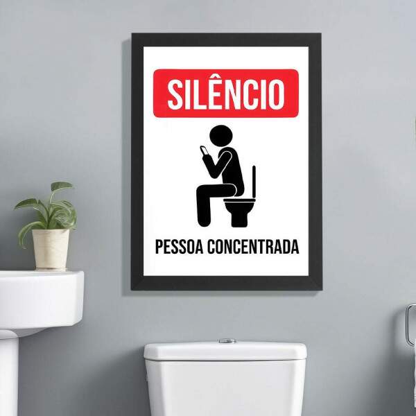Quadro decorativo banheiro 023
