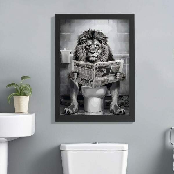 Quadro decorativo banheiro 035