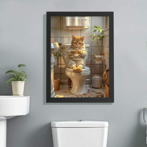 Quadro decorativo banheiro 043