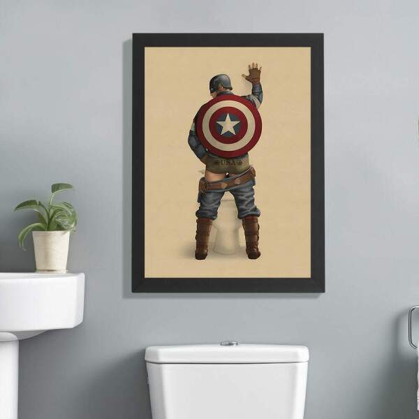 Quadro decorativo banheiro 055