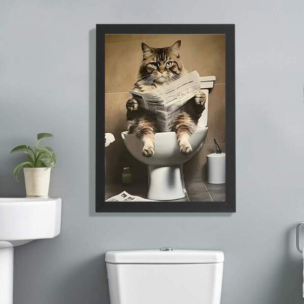 Quadro decorativo banheiro 065