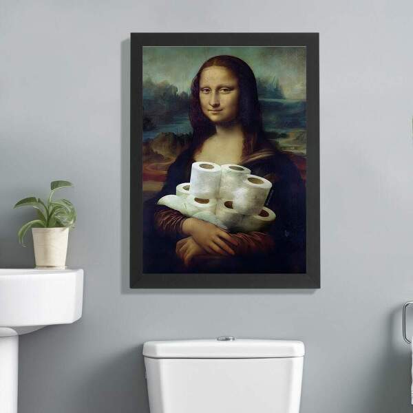 Quadro decorativo banheiro 068