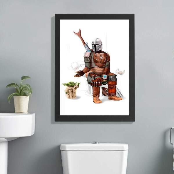 Quadro decorativo banheiro 080