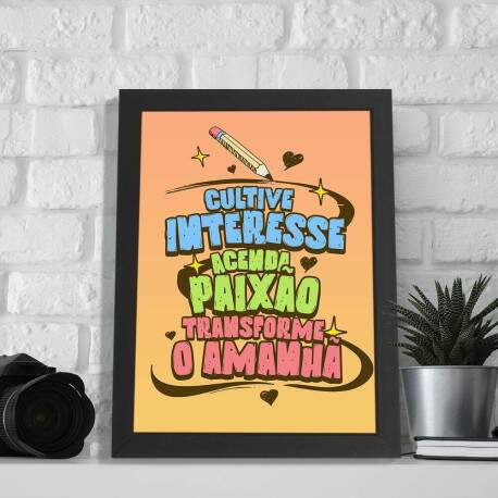 Quadro decorativo motivacionais 005