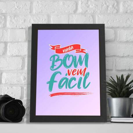 Quadro decorativo motivacionais 007