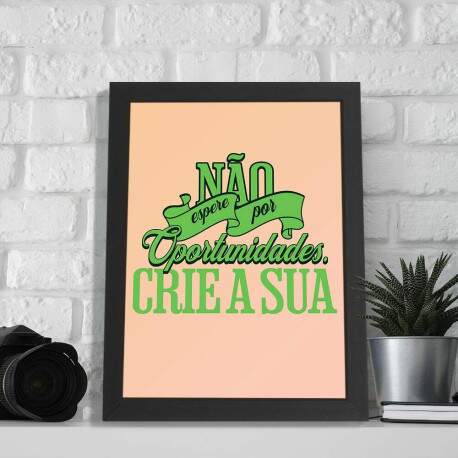 Quadro decorativo motivacionais 008