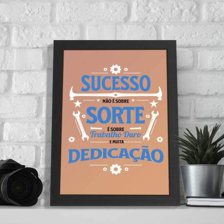 Quadro decorativo motivacionais 010