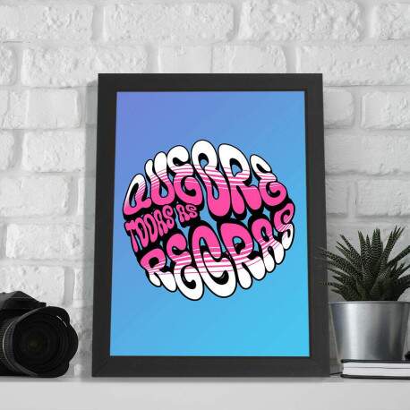 Quadro decorativo motivacionais 014