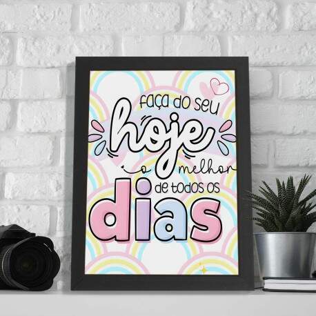 Quadro decorativo motivacionais 027