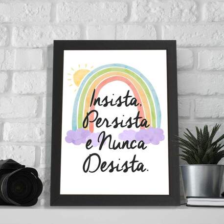 Quadro decorativo motivacionais 032