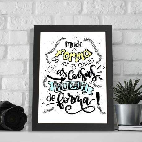 Quadro decorativo motivacionais 036