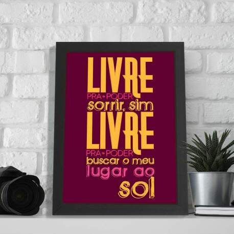 Quadro decorativo musicais 024