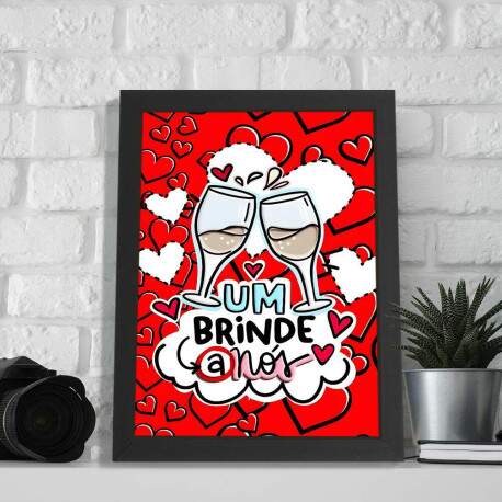 Quadro decorativo quadros romanticos 008