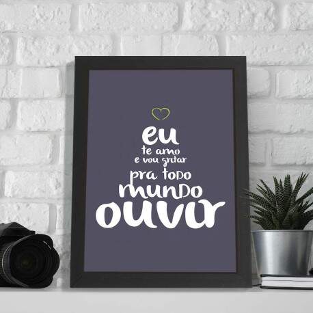 Quadro decorativo quadros romanticos 014