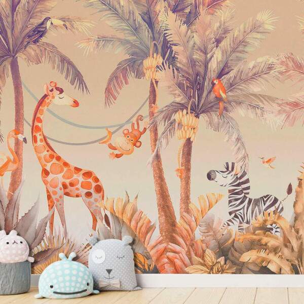 Papel de Parede Animais Floresta MP