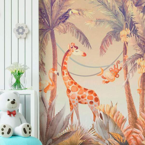 Papel de Parede Animais Floresta MP