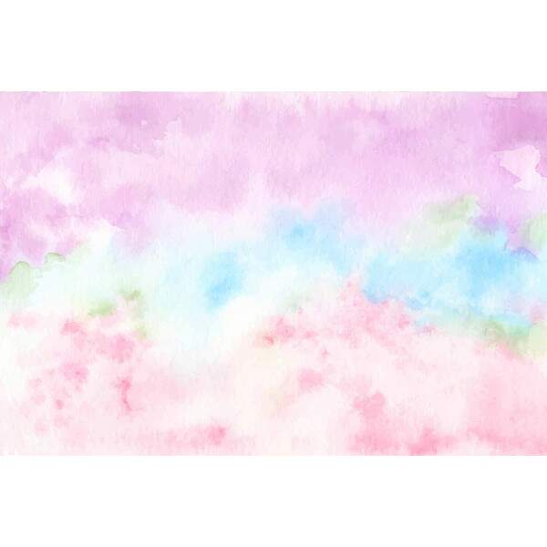 Papel de Parede Aquarela Rosa MP