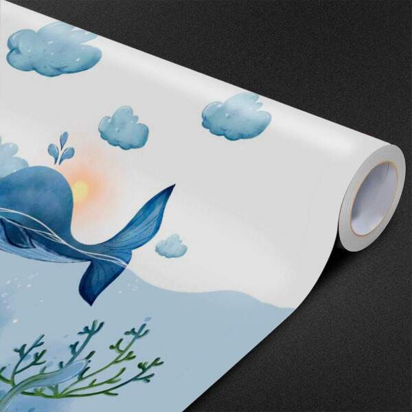 Papel de Parede Baleia Cute MP