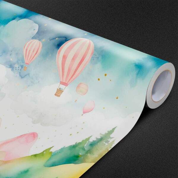 Papel de Parede Baloes Nas Montanhas MP