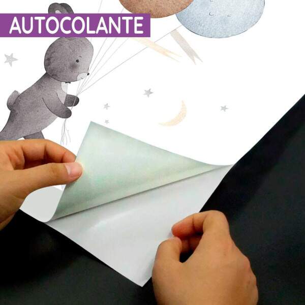 Papel de Parede Coelho Com Baloes MP
