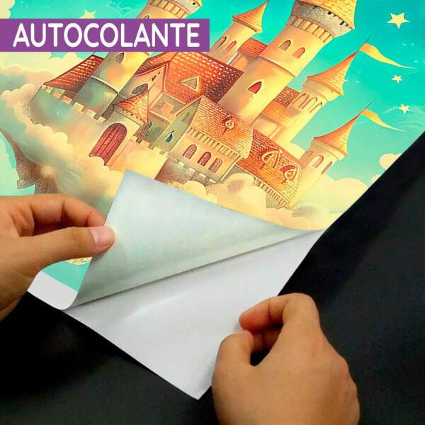 Papel de Parede Castelo Magico Nas Nuvens MP