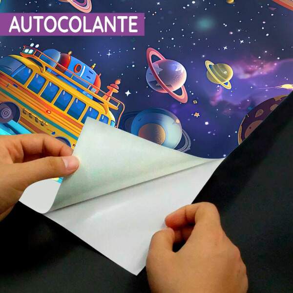 Papel de Parede Espao Carrinho MP