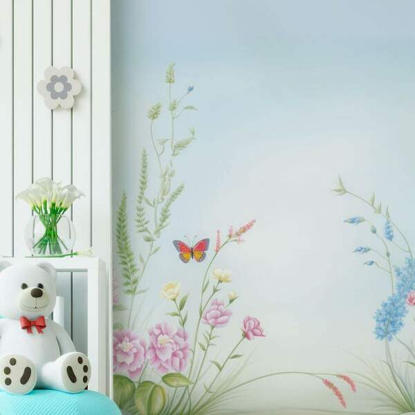 Papel de Parede Flores Jardim MP