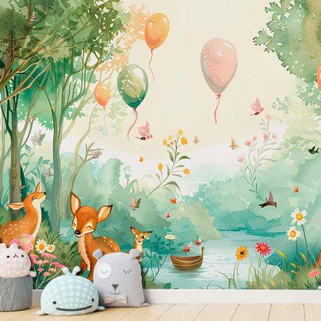 Papel de Parede Festa No Bosque MP