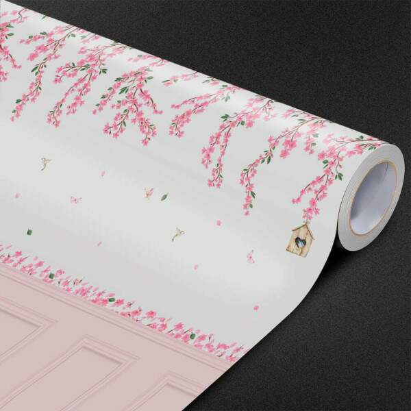 Papel de Parede Folhagem Menina MP