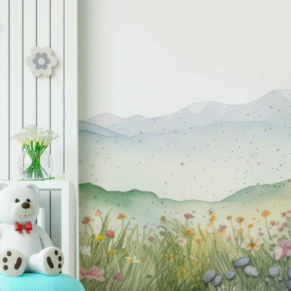 Papel de Parede Jardim Montanhas MP