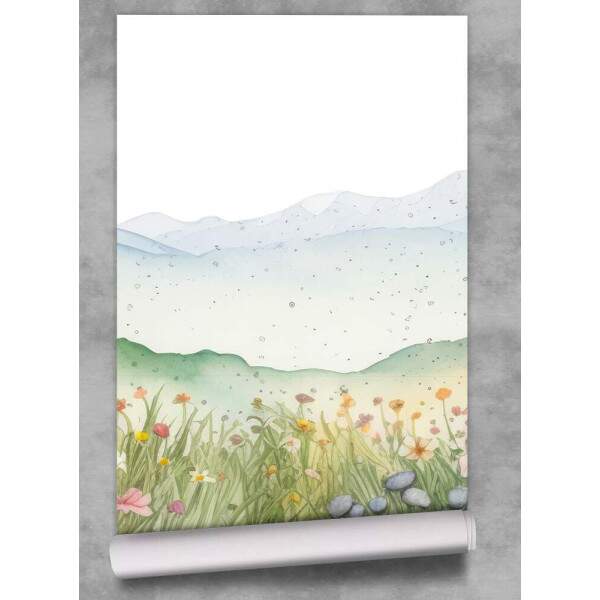 Papel de Parede Jardim Montanhas MP