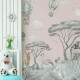 Papel de Parede Pink Safari MP