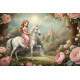 Papel de Parede Princesa No Unicornio MP